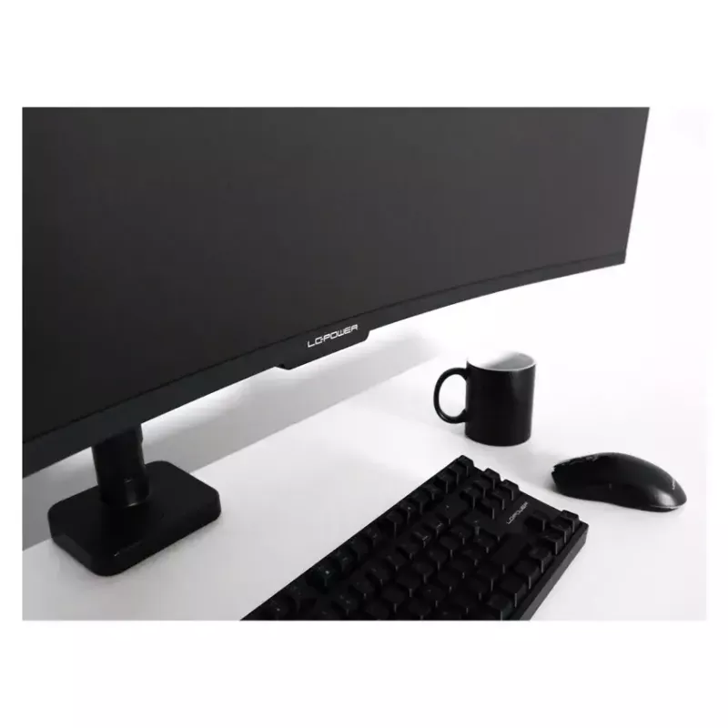 Monitora kronšteins LC-Power LC-EQ-A49B 124,5 cm melns skava 20 kg