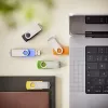 INTENSO Office Line USB zibatmiņas daudzpaka 5×64 GB, USB-A, USB 3.2 Gen 1, grozāmais, daudzkrāsains
