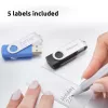 INTENSO Office Line USB zibatmiņas daudzpaka 5×64 GB, USB-A, USB 3.2 Gen 1, grozāmais, daudzkrāsains
