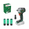 Bosch UniversalImpactDrive 18V-350 (Tikai instruments + sešstūra adapteris + 3 uzgriežņi 17, 19, 21 mm)