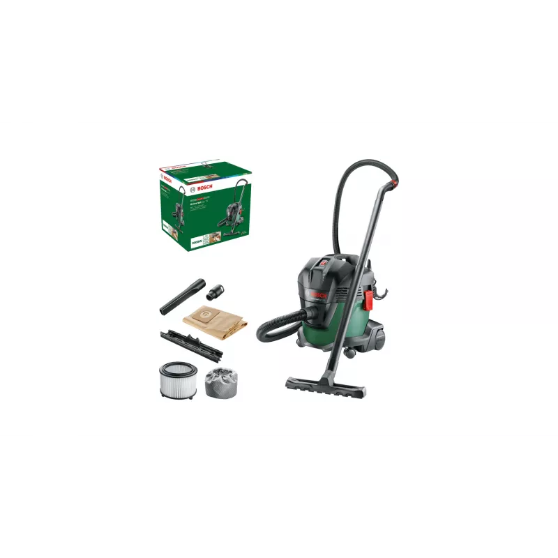 Bosch UniversalVac 15 Melns, zaļa 15 L 1000 W