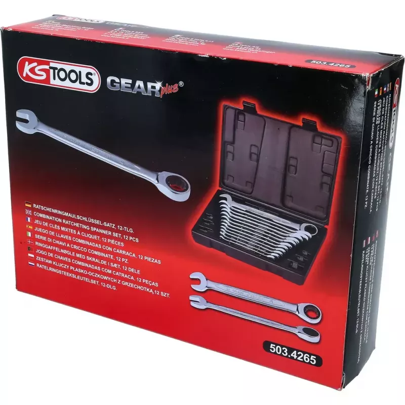 Ratchetes atslēgu komplekts KS Tools 503.4265