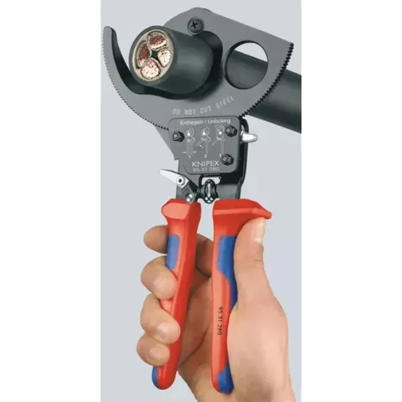 Rokas kabeļu griezējs Knipex 95 36 250
