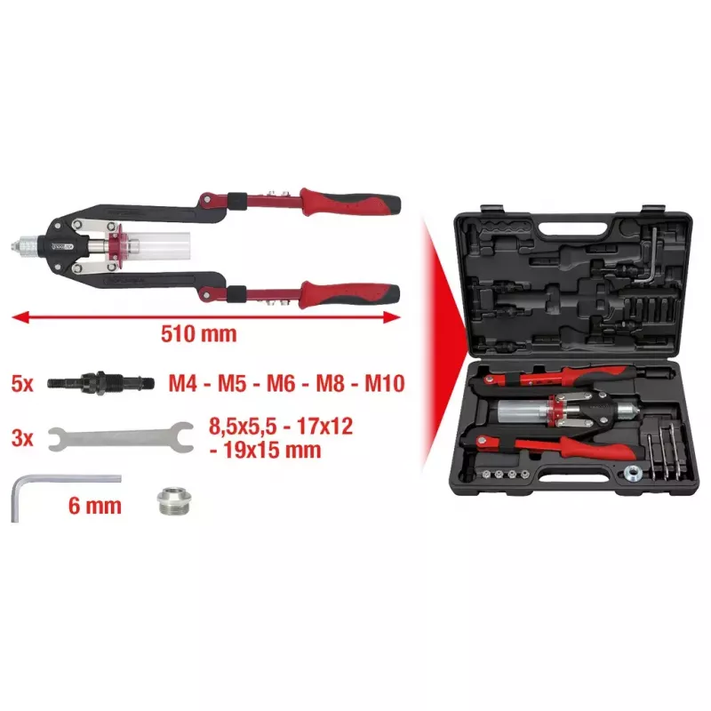 Kniedētājs KS Tools 150.9630 svars 2,67 kg