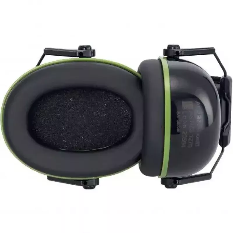 Uvex K10 galvas lentes aizsargbrilles, melnas/zaļas, būvniecībai