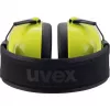 Uvex K20 hi-viz galvas lentes veida dzeltenas būvniecības austiņas 2630021