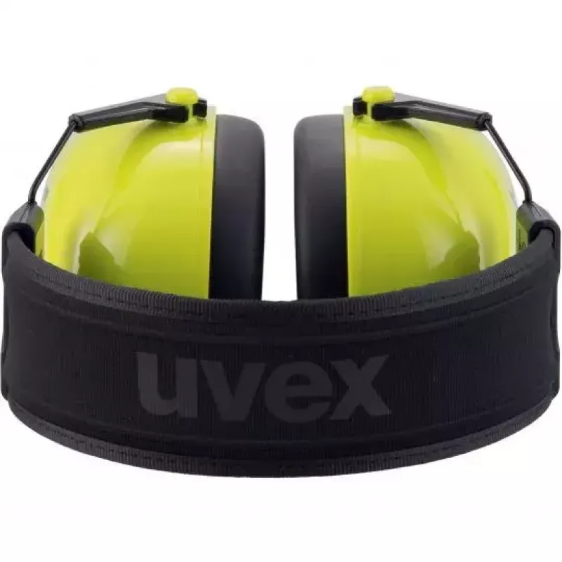 Uvex K20 hi-viz galvas lentes veida dzeltenas būvniecības austiņas 2630021