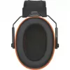 Uvex K30 galvas lentes aizsargbrilles, melnas/sarkanas, būvniecībai