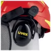 Drošības galvas aizsargaprīkojums Uvex 9774238 Augsta blīvuma polietilēns (HDPE) Sarkans Dzeltens