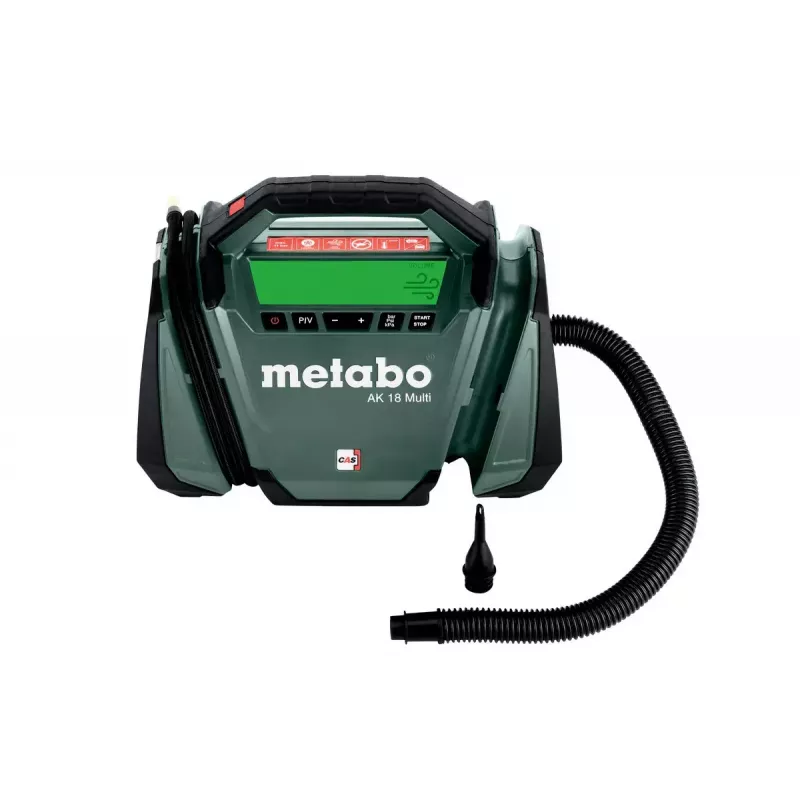 Gaisa kompresors Metabo AK 18 MULTI 16 l/min 11 bar Baterija