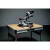 Metabo MWB 100 āra galds, bēša-metāliska, taisnstūra forma, 710 mm platums