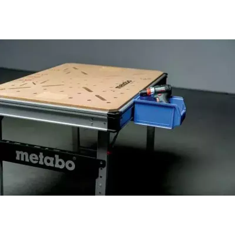 Metabo MWB 100 āra galds, bēša-metāliska, taisnstūra forma, 710 mm platums