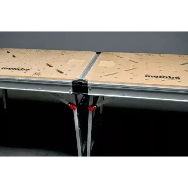 Metabo MWB 100 āra galds, bēša-metāliska, taisnstūra forma, 710 mm platums