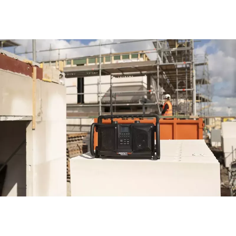 Portatīvais radio Perfectpro ROCKBULL DAB+ FM 50W 20h Baterija