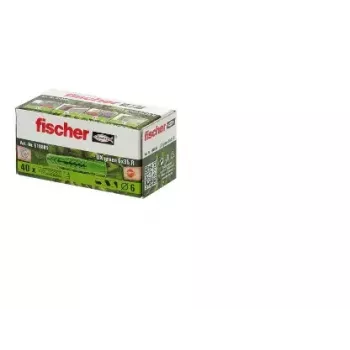 Sienas dībelis Fischer Universālais dībelis UX zaļa 6 x 35 R