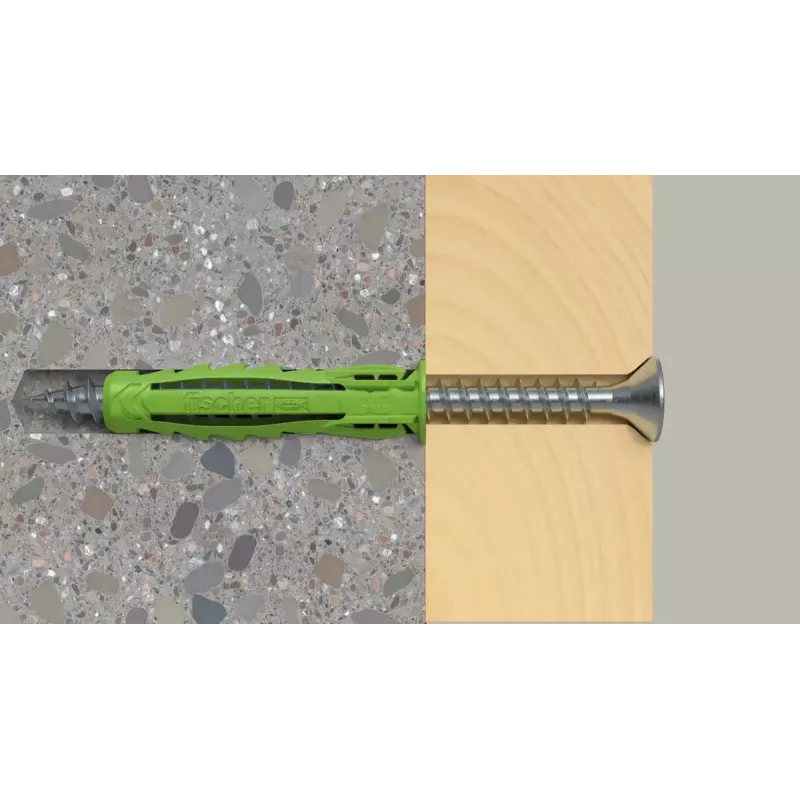 Izvēršanas enkurs Fischer 567809 40 mm 8 mm Zaļš 90 gab.