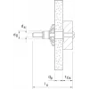 Metāla dobuma stiprinājums Fischer HM 5 x 52 S