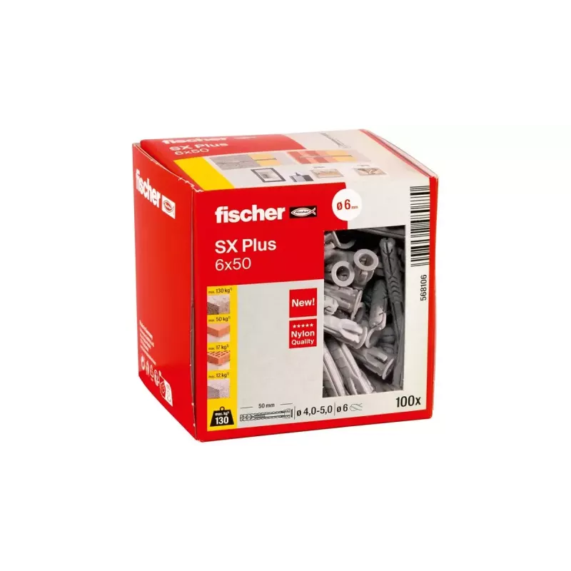 Izplešanās enkurs Fischer 568106