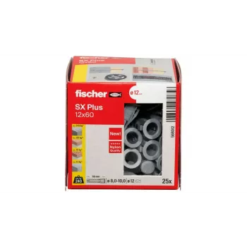 Izvēršanas enkurs Fischer 568012 60 mm Neilons 25 gab.