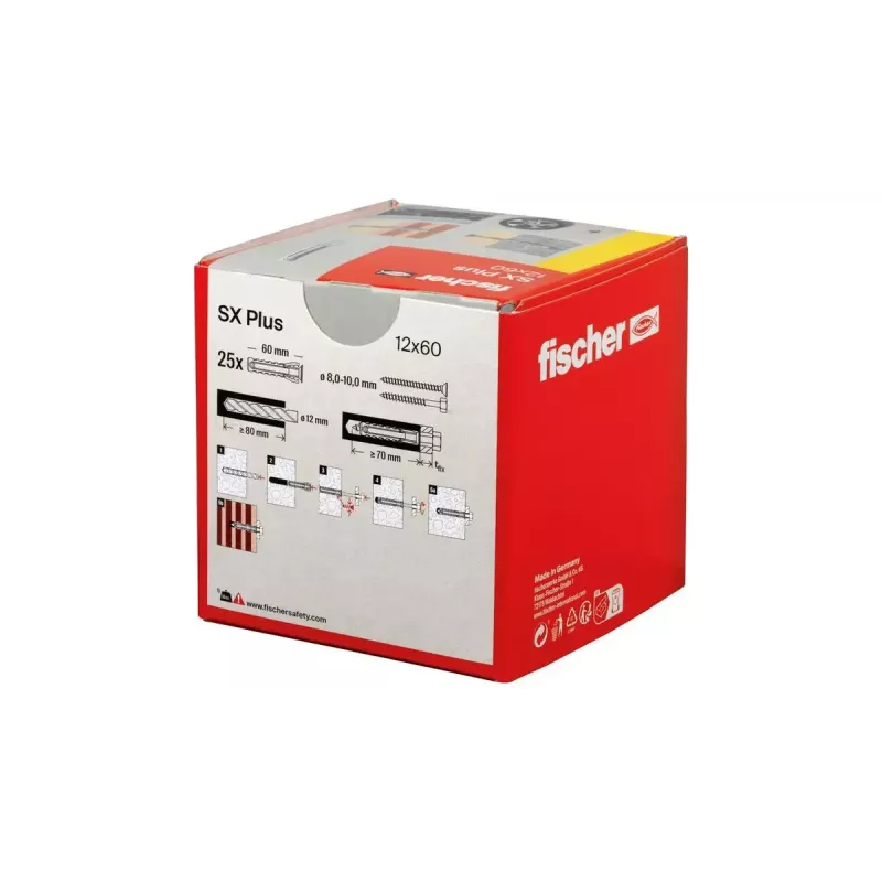 Izvēršanas enkurs Fischer 568012 60 mm Neilons 25 gab.