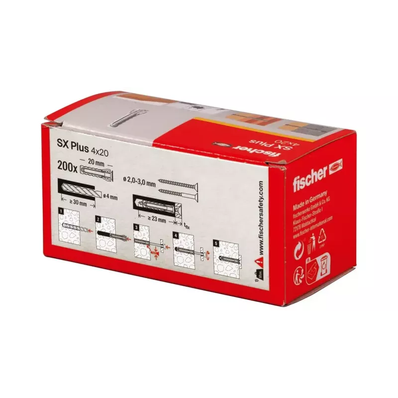 Izplešanās enkurs Fischer 568004