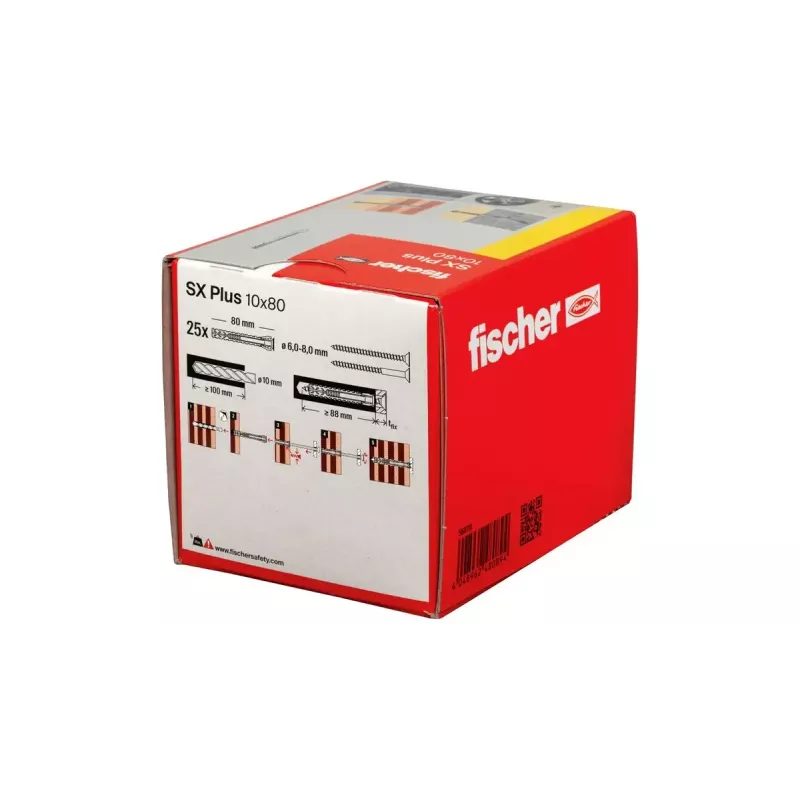 Izvērses enkurs Fischer 568110 80 mm neilons 25 gab.