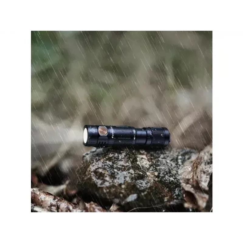 Fenix E05R lukturītis Melns Rokas lukturītis LED Duralumīnijs IP68 30h