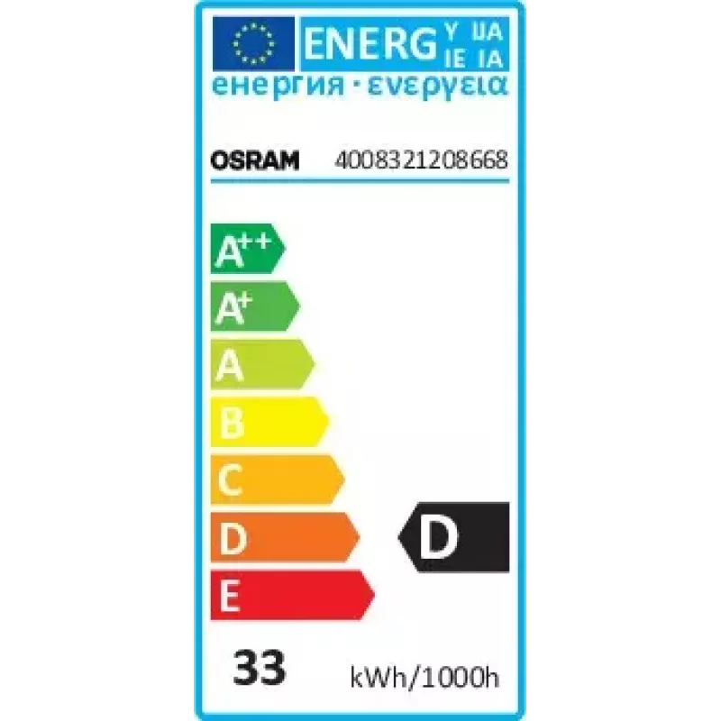 Osram HALOPIN PRO halogēna spuldze 33 W G9 silti balta 2000 h 460 lm
