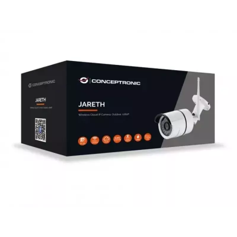 Conceptronic Jareth Bullet IP drošības kamera Iekštelpām 1920 x 1080 pikseļi Griestu/sienas