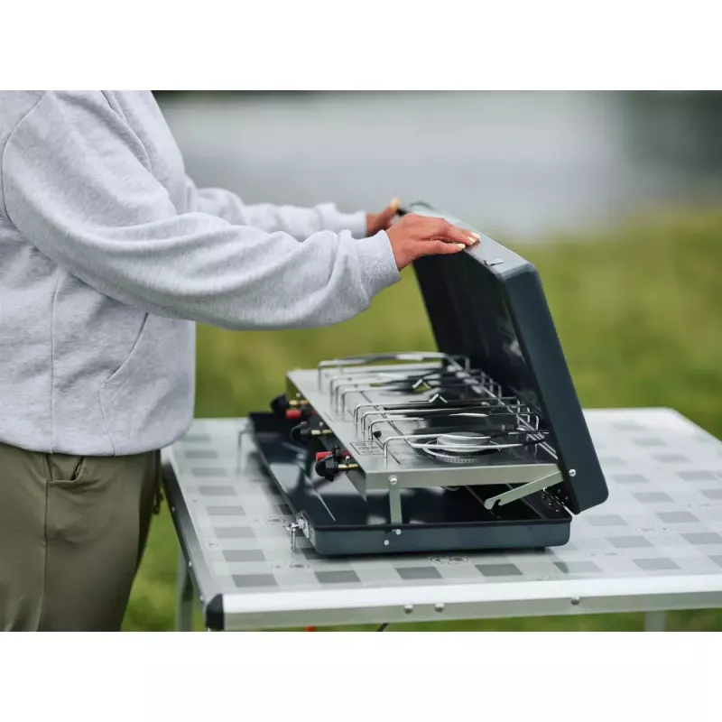 Camping Kitchen 2 Grill & Go CV Campingaz taisnstūra metāla 490x350x100 mm