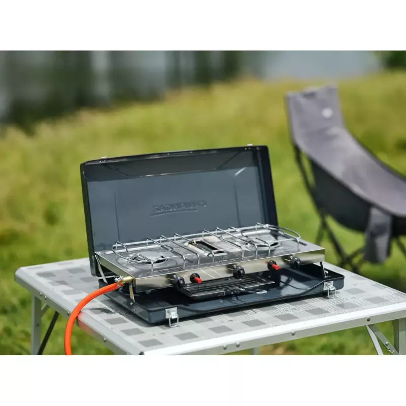 Camping Kitchen 2 Grill & Go CV Campingaz taisnstūra metāla 490x350x100 mm