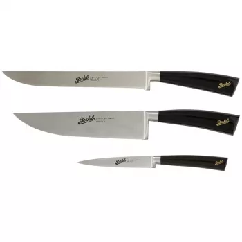 Virtuves nažu komplekts Berkel Elegance — nerūsējošā tērauda asmeņi, 3 gab., asmens garums 22 cm
