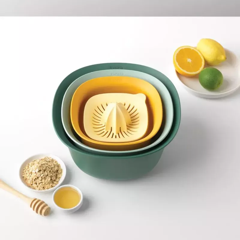 Set Brabantia Tasty+ Stackable 3,2L Zils Zaļš Dzeltens