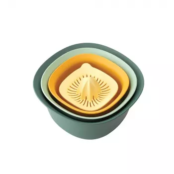 Set Brabantia Tasty+ Stackable 3,2L Zils Zaļš Dzeltens