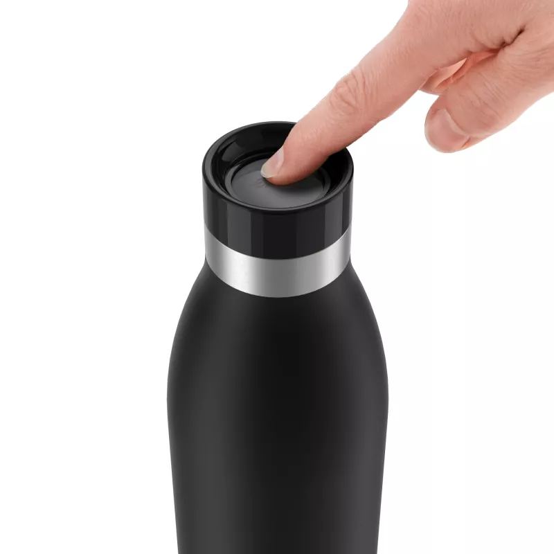 EMSA Bludrop Color N31109 ikdienas lietošanai 700 ml nerūsējošais tērauds melns