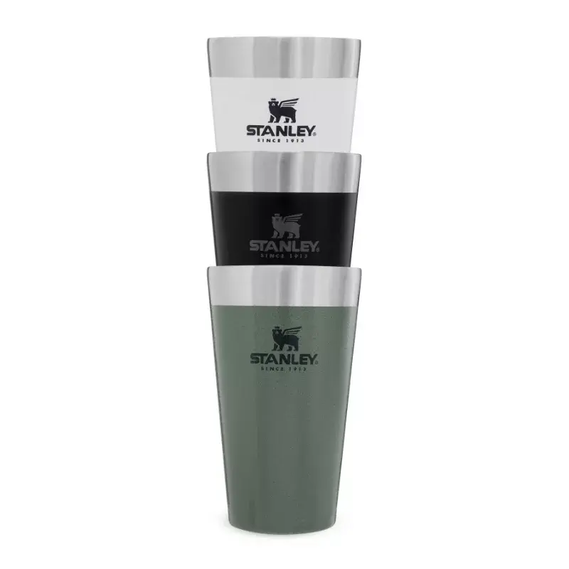 Termiskais krūzīte STANLEY Stacking Tumbler 0,47 L zaļa