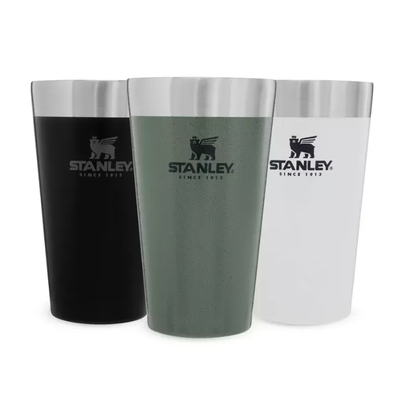 Termiskais krūzīte STANLEY Stacking Tumbler 0,47 L zaļa