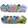 Skaņas aparāts Olympia Sounds of Nature, balts, kompakti izmēri 135×30×130 mm