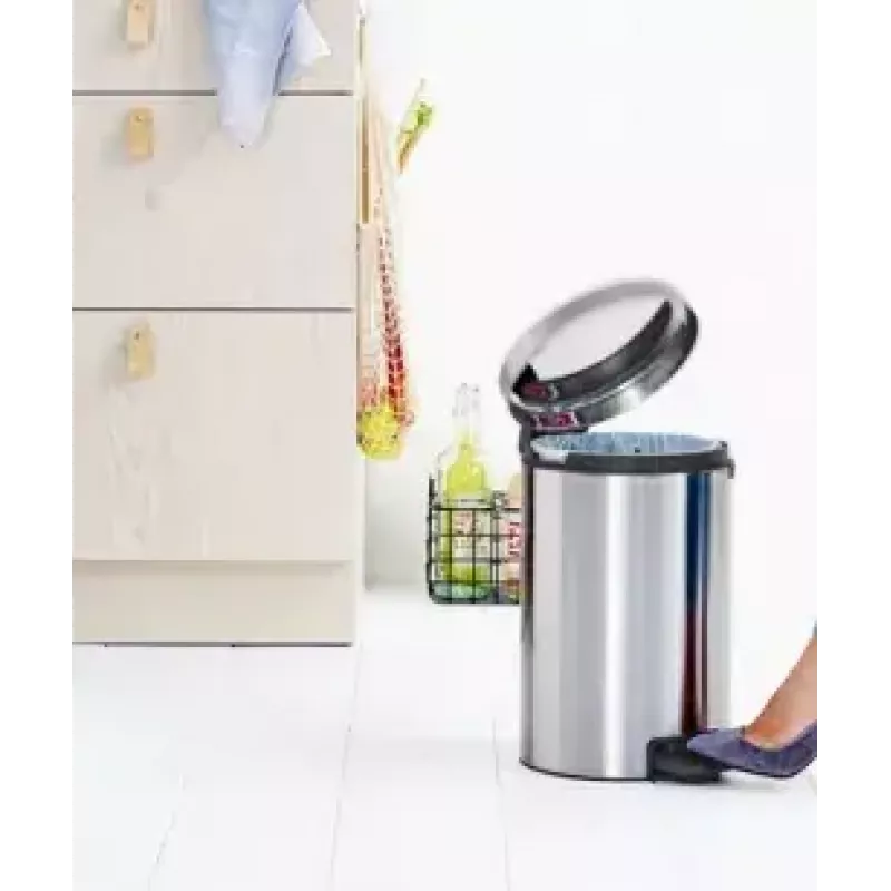 Atkritumu tvertne Brabantia 112041 12 L apaļa nerūsējošais tērauds