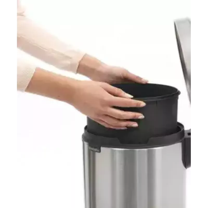 Atkritumu tvertne Brabantia 112041 12 L apaļa nerūsējošais tērauds