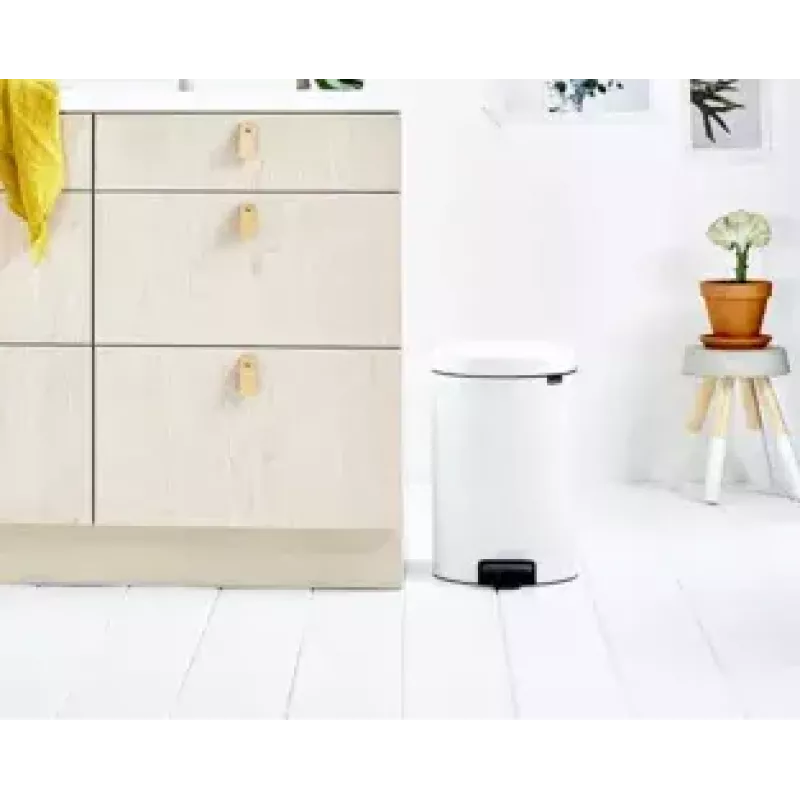 Atkritumu tvertne Brabantia 111846 20L apaļa balta