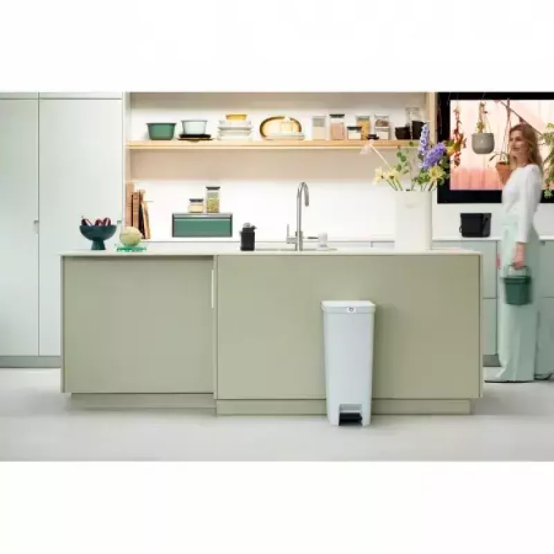 Atkritumu tvertne Brabantia 800009 40 L cita gaiši pelēka