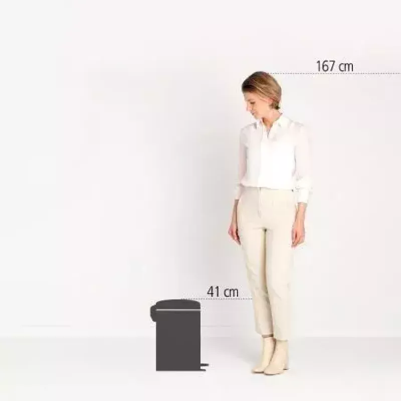 Atkritumu tvertne Brabantia NewIcon 12 L apaļa zila