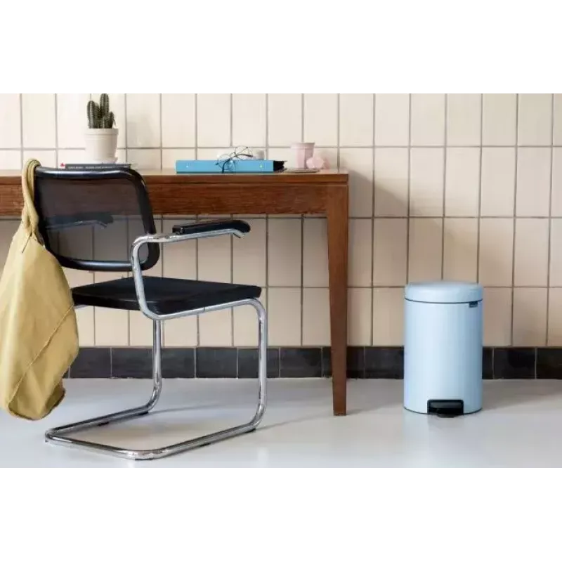 Atkritumu tvertne Brabantia NewIcon 12 L apaļa zila
