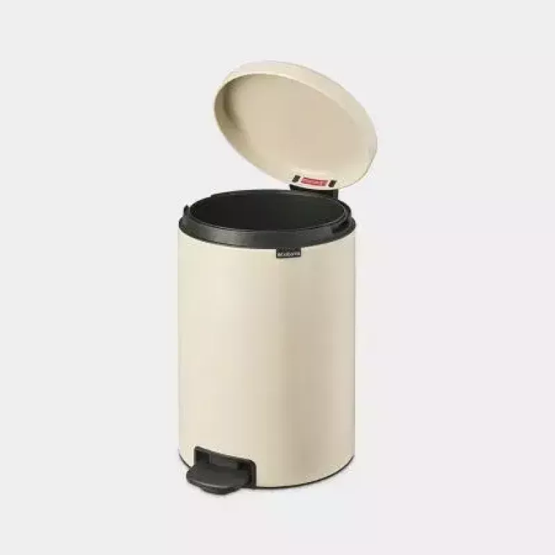 Brabantia NewIcon 20 L apaļa bēša atkritumu tvertne