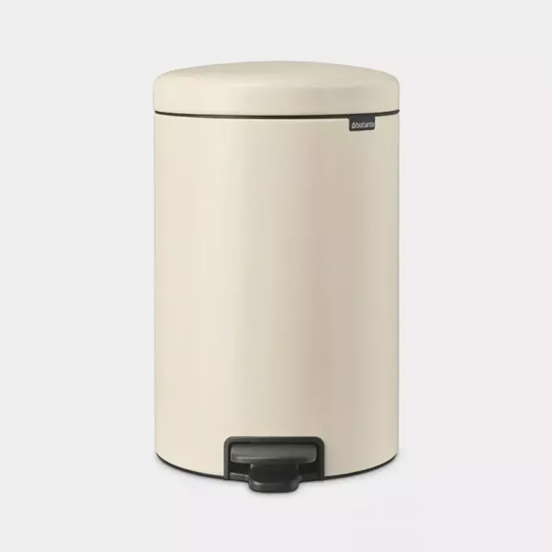 Brabantia NewIcon 20 L apaļa bēša atkritumu tvertne