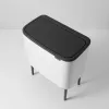 Atkritumu tvertne Brabantia 313547 34L Taisnstūrveida Plastmasas Balta