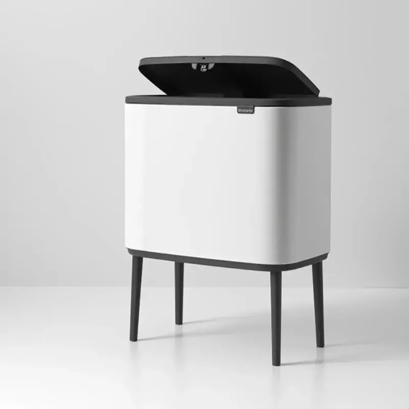 Atkritumu tvertne Brabantia 313547 34L Taisnstūrveida Plastmasas Balta