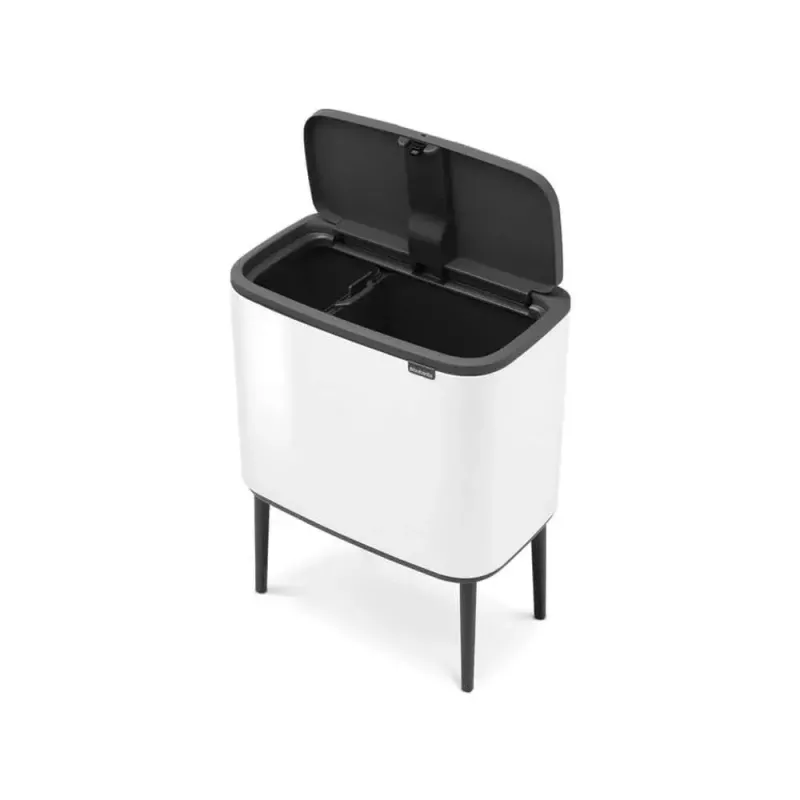 Atkritumu tvertne Brabantia 313547 34L Taisnstūrveida Plastmasas Balta