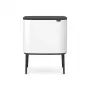 Atkritumu tvertne Brabantia 313547 34L Taisnstūrveida Plastmasas Balta